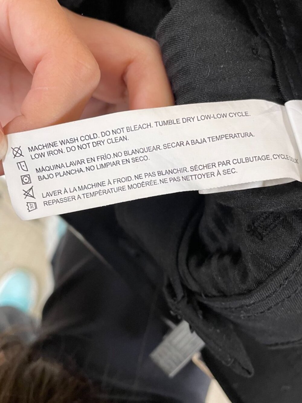 Denim & Flower Black pants size 32 - Picture 5 of 7